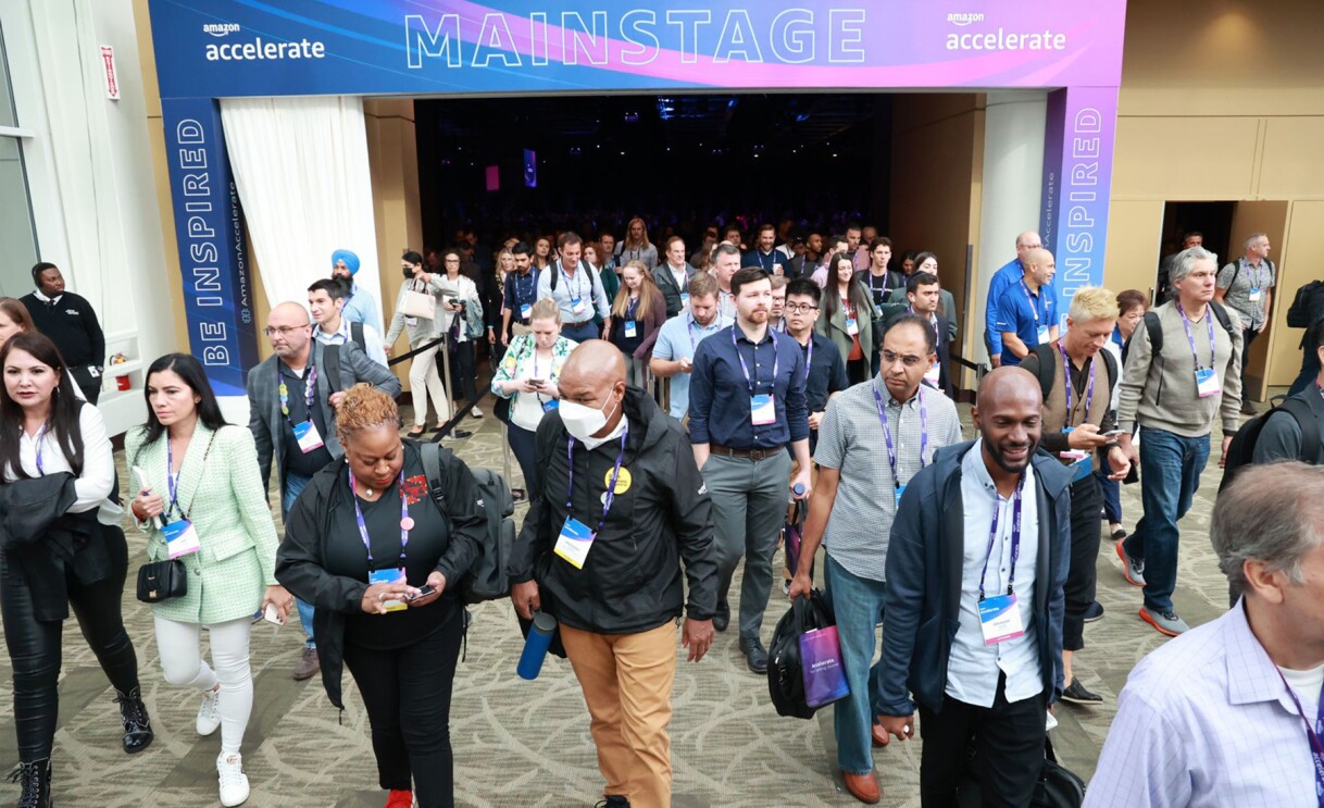 Images from the Accelerator 2022 Amazon seller conference