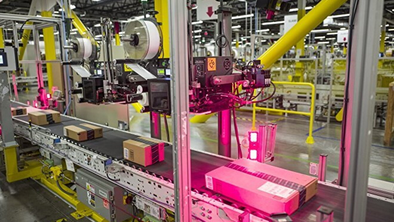 Amazons Logistiknetzwerk
