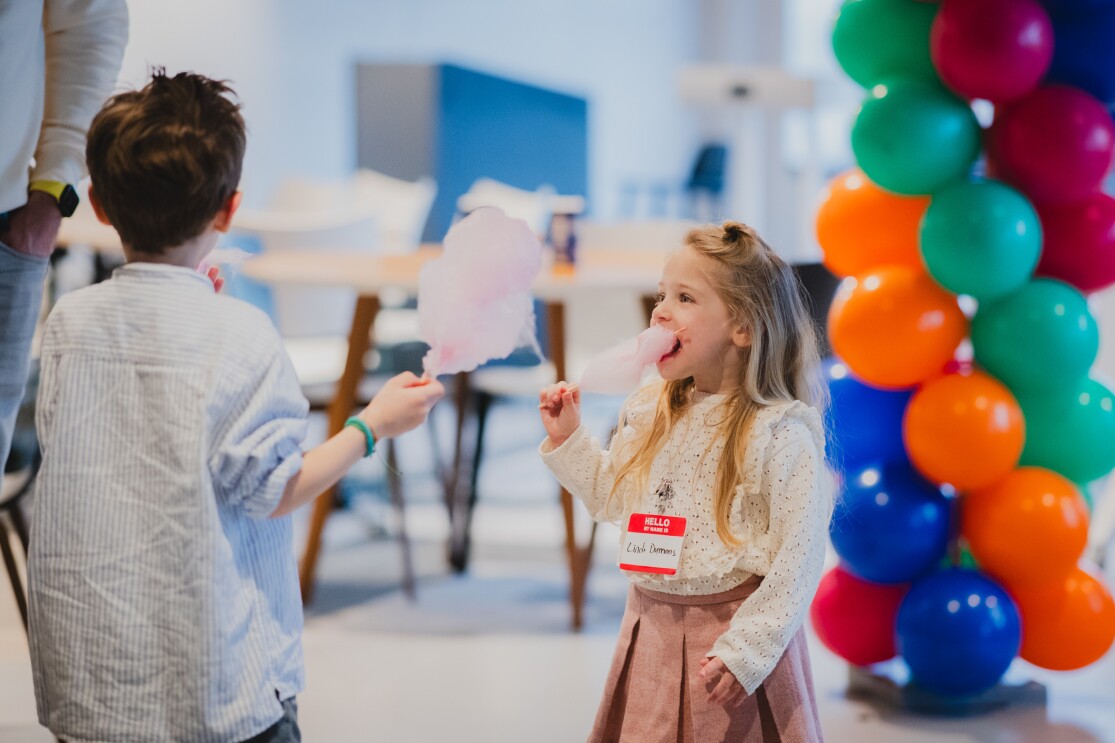 Cotton candy workshop Amazon NL Kids day