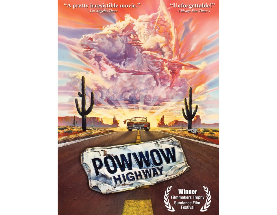 Promotional material for a movie about Native American culture, heritage, and history