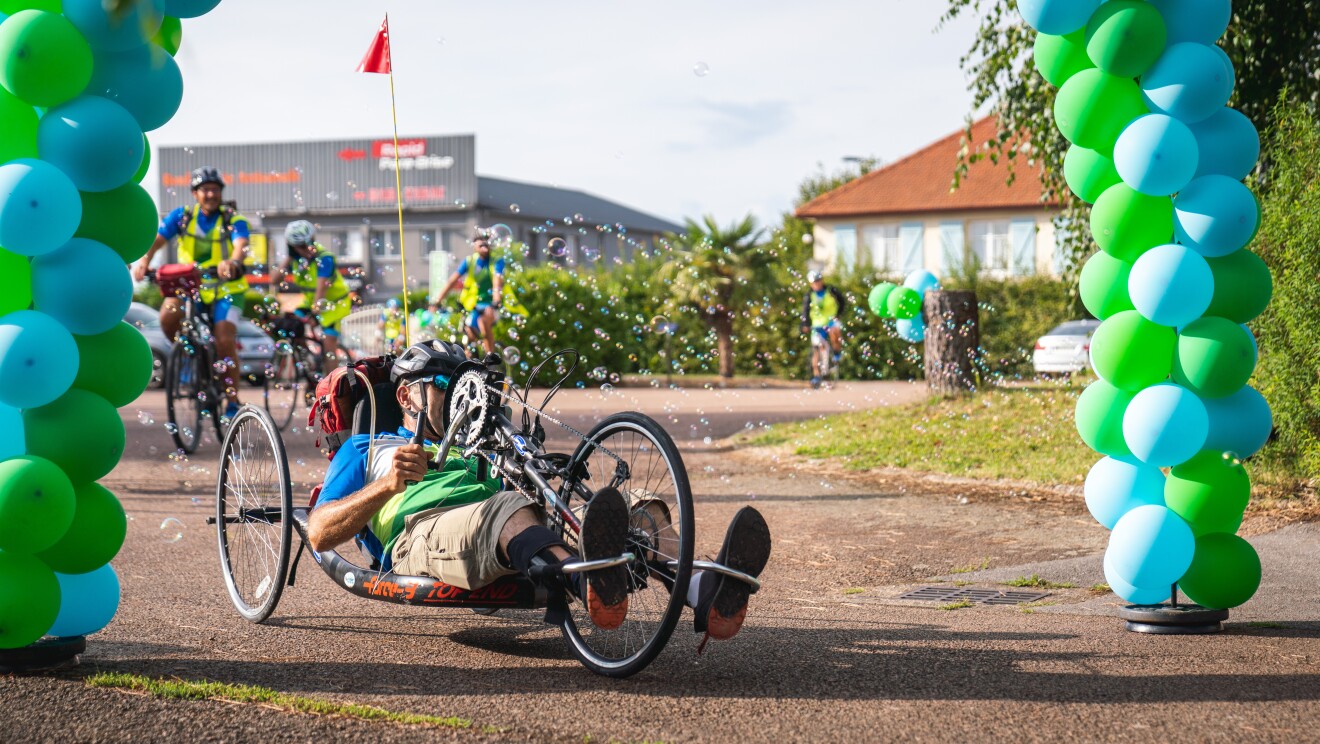 Photos from the Handi-Cyclo Bike Tour in France