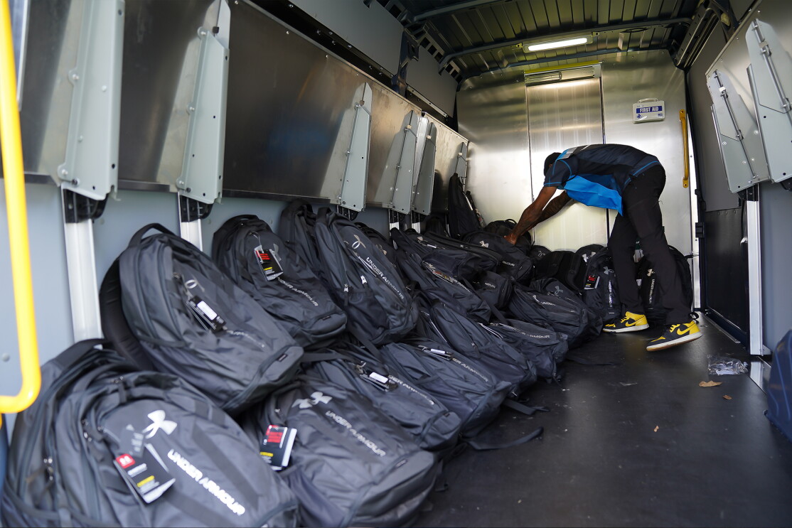 Amazon donates school supplies to support students "Right now needs" at 50+ schools in the Arlington, VA area