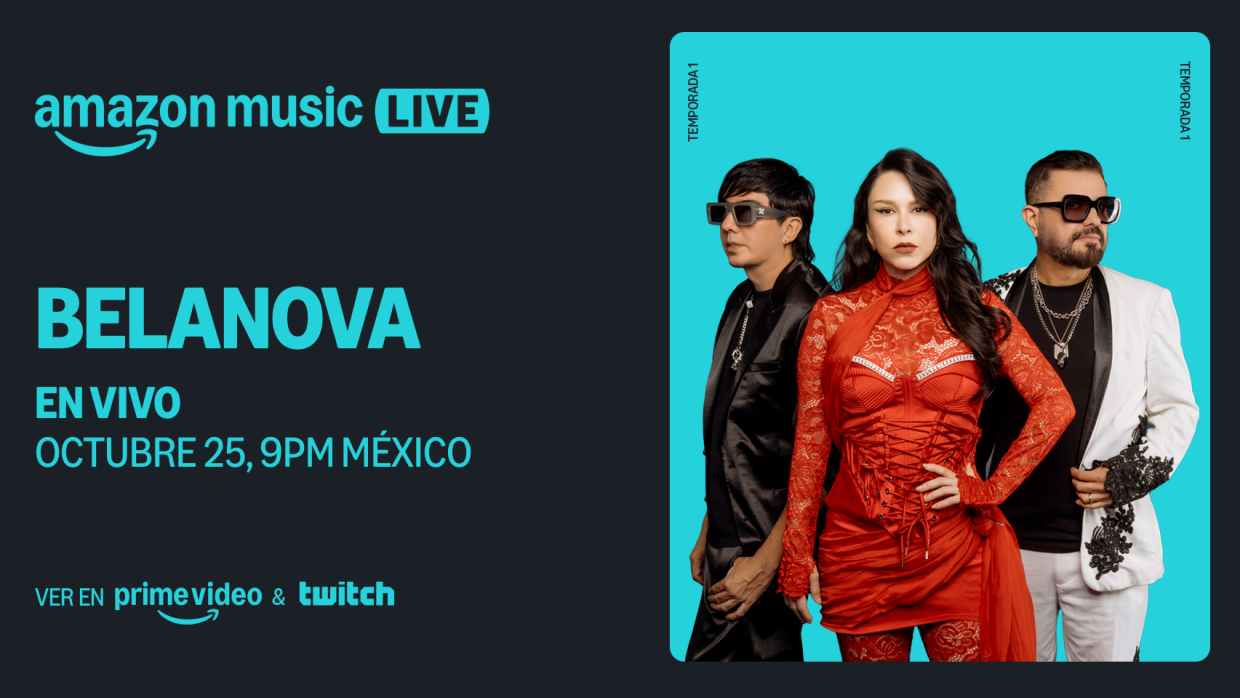Belanova ilumina Amazon Music Live después del clásico tapatío Chivas vs. Atlas