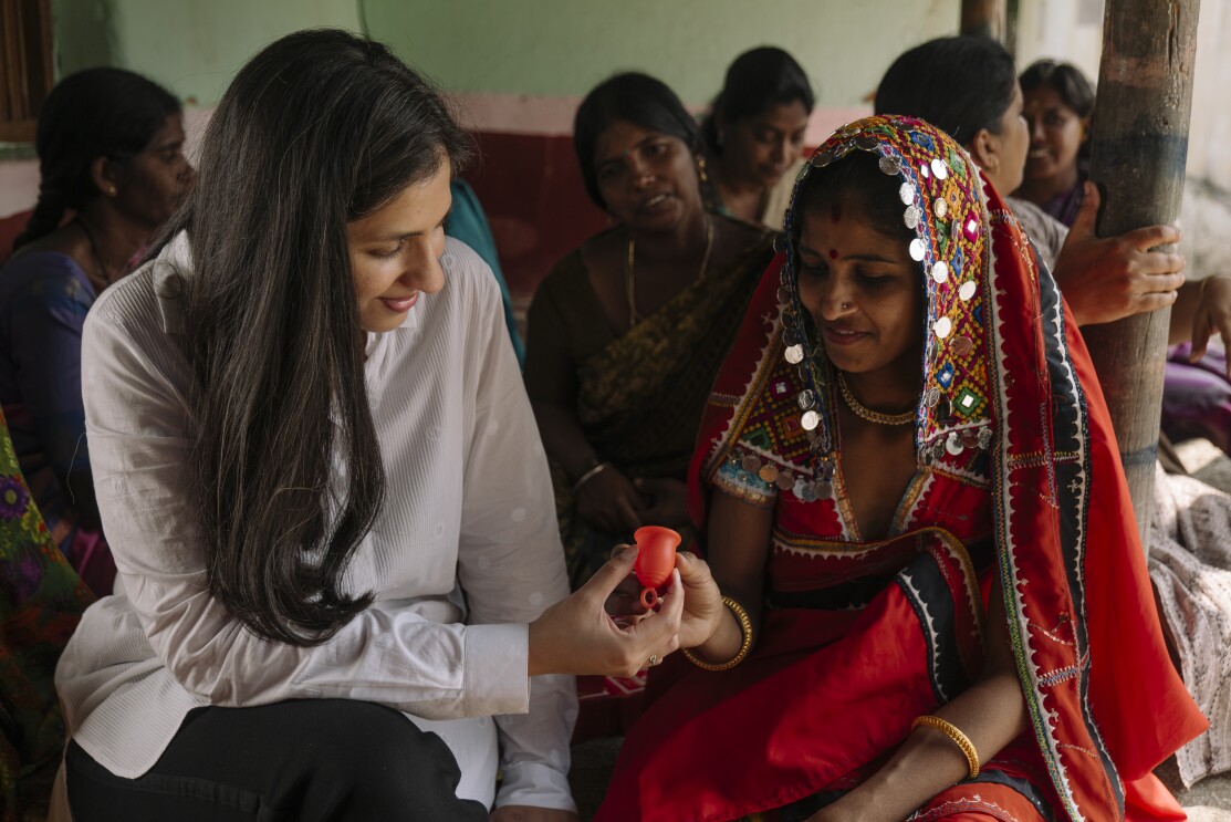 Asan founder Ira Guha is on a mission to eradicate period poverty CREDIT Asan