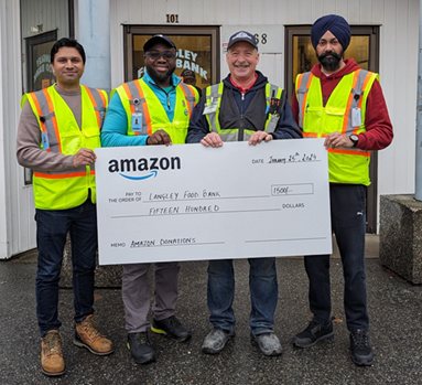 Langley Food Bank x AMZL 2024