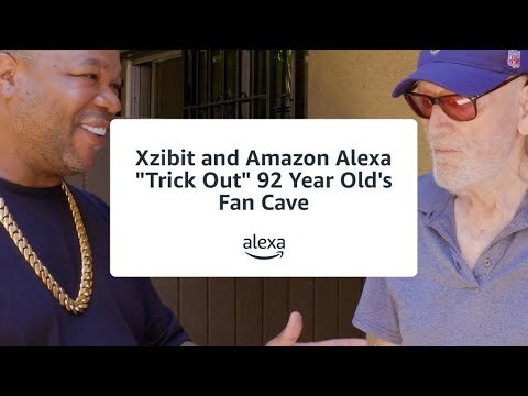 Xzibit and Amazon Alexa "Trick Out" 92 Year Old's Fan Cave
