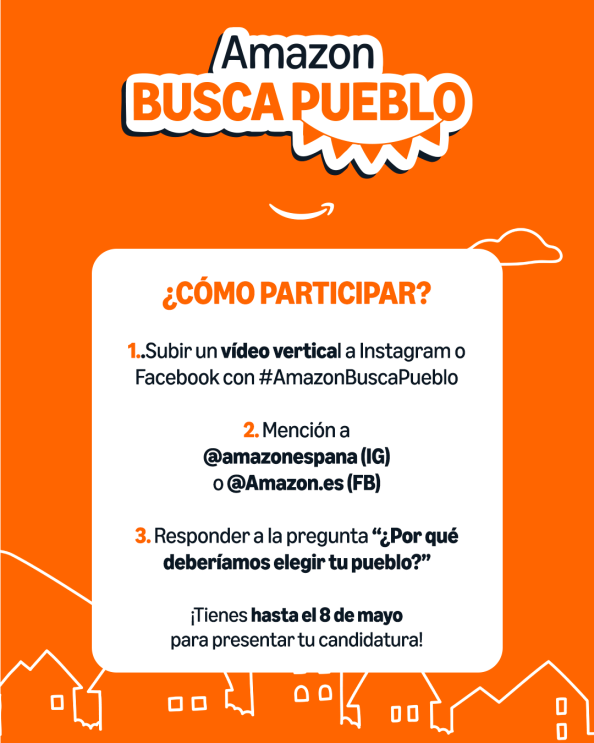 Cómp participar PUEBLO - Amazon Busca Pueblo