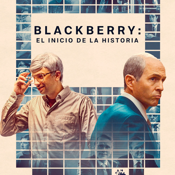 Cartel de la serie Black Berry. 