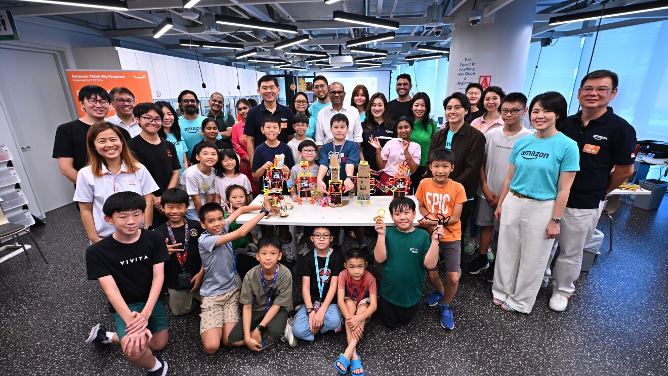 Participants at the Amazon Think Big Program 