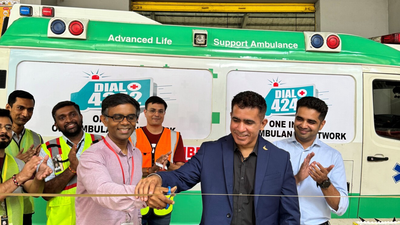 Launch of Ambulance services for Delivery Associated by Amazon India