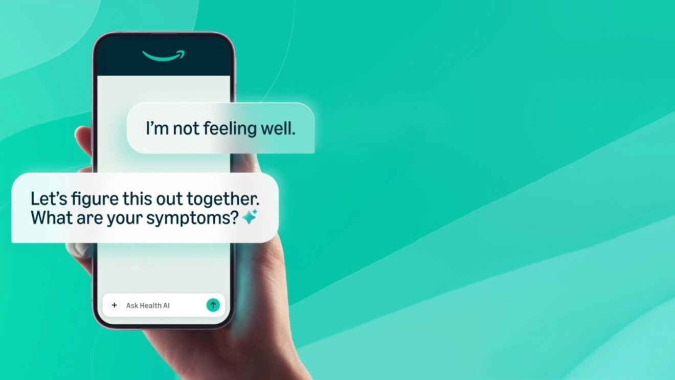 Amazon Health AI chatbot asking about user's symptoms