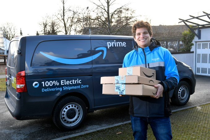 Mit Elektrolieferfahrzeugen werden zukünftig die Pakete ausgeliefert.