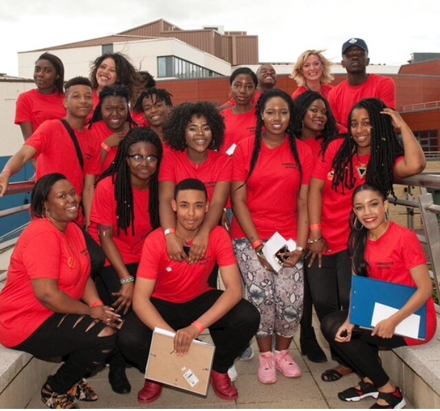 A group image of team members at Conscious Youth.