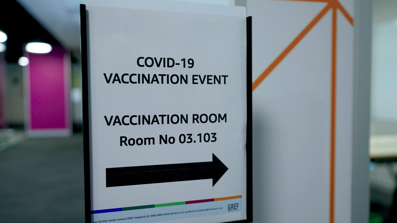 Vaccination drive in Amazon India