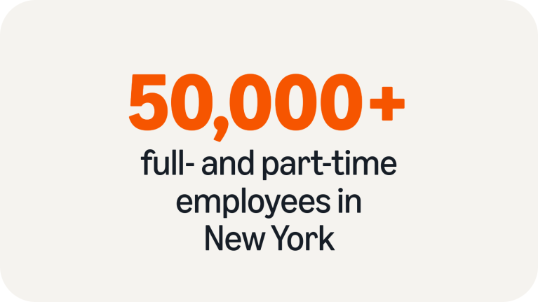 50,000 full- and part-time employees