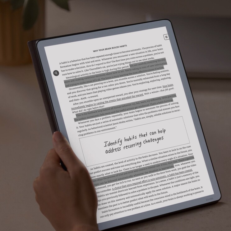 Kindle Scribe notebook