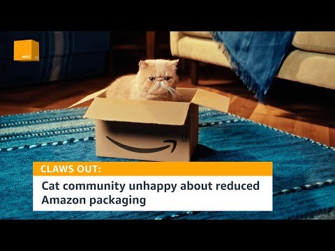 Sorry cats...Amazon are reducing their boxes