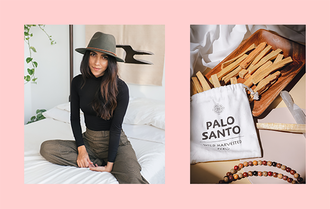 Woman seller and her product, as featured on Amazon marketplace