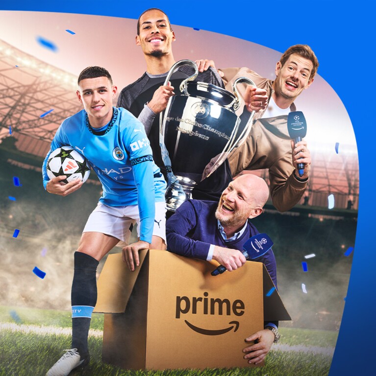 UEFA Champions League auf Prime Video und DAZN