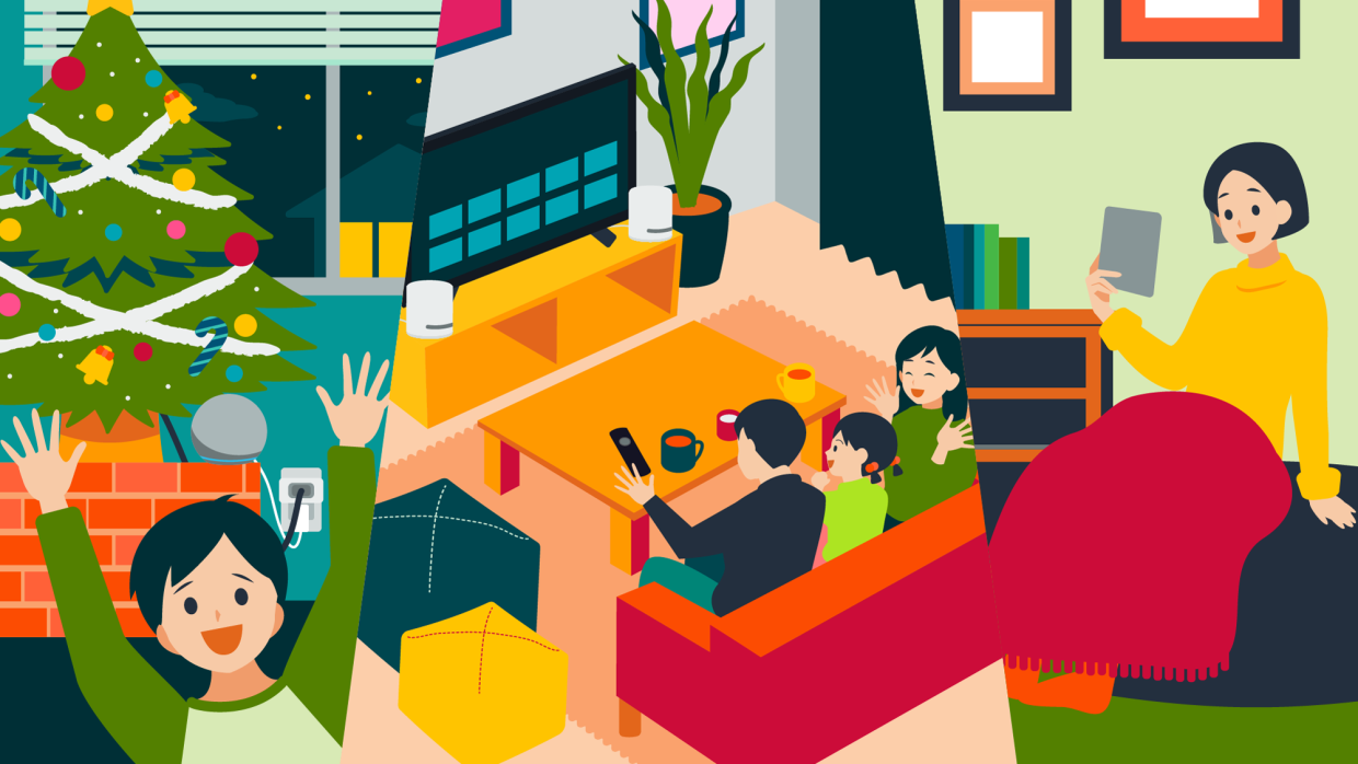 Amazon AlexaとAmazonデバイスで彩るホリデーシーズン! 年末年始の休暇をさらに充実させる7つの方法