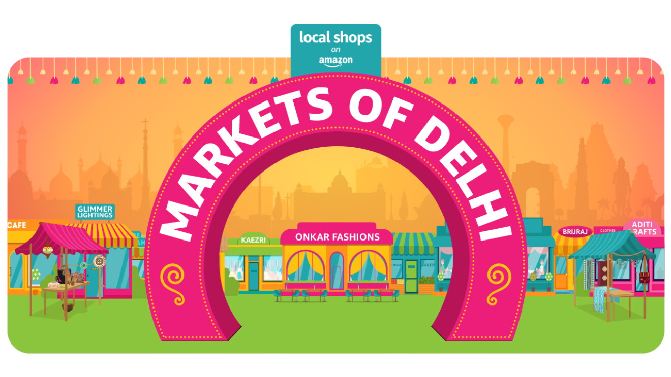Markets of Delhi now on Amazon.in