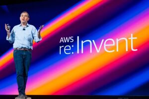 Matt Garman, AWS CEO on stage at re:Invent 2024