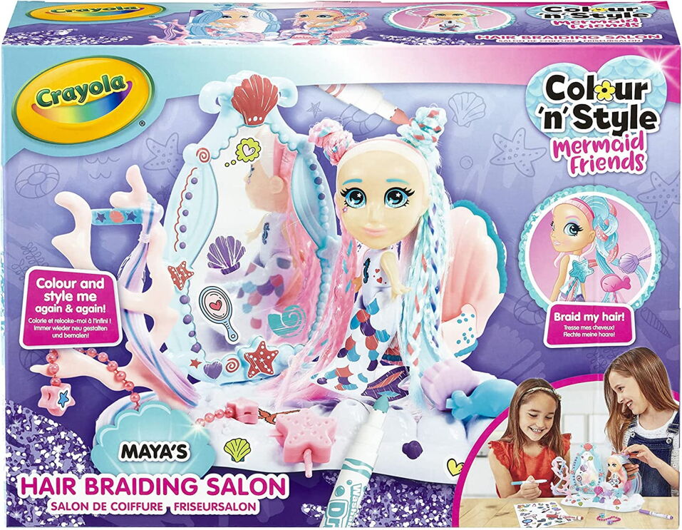 Crayola Colour n Style Mermaid Friends Sea Salon, Currently priced at £34.99
