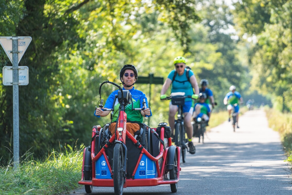 Photos from the Handi-Cyclo Bike Tour in France