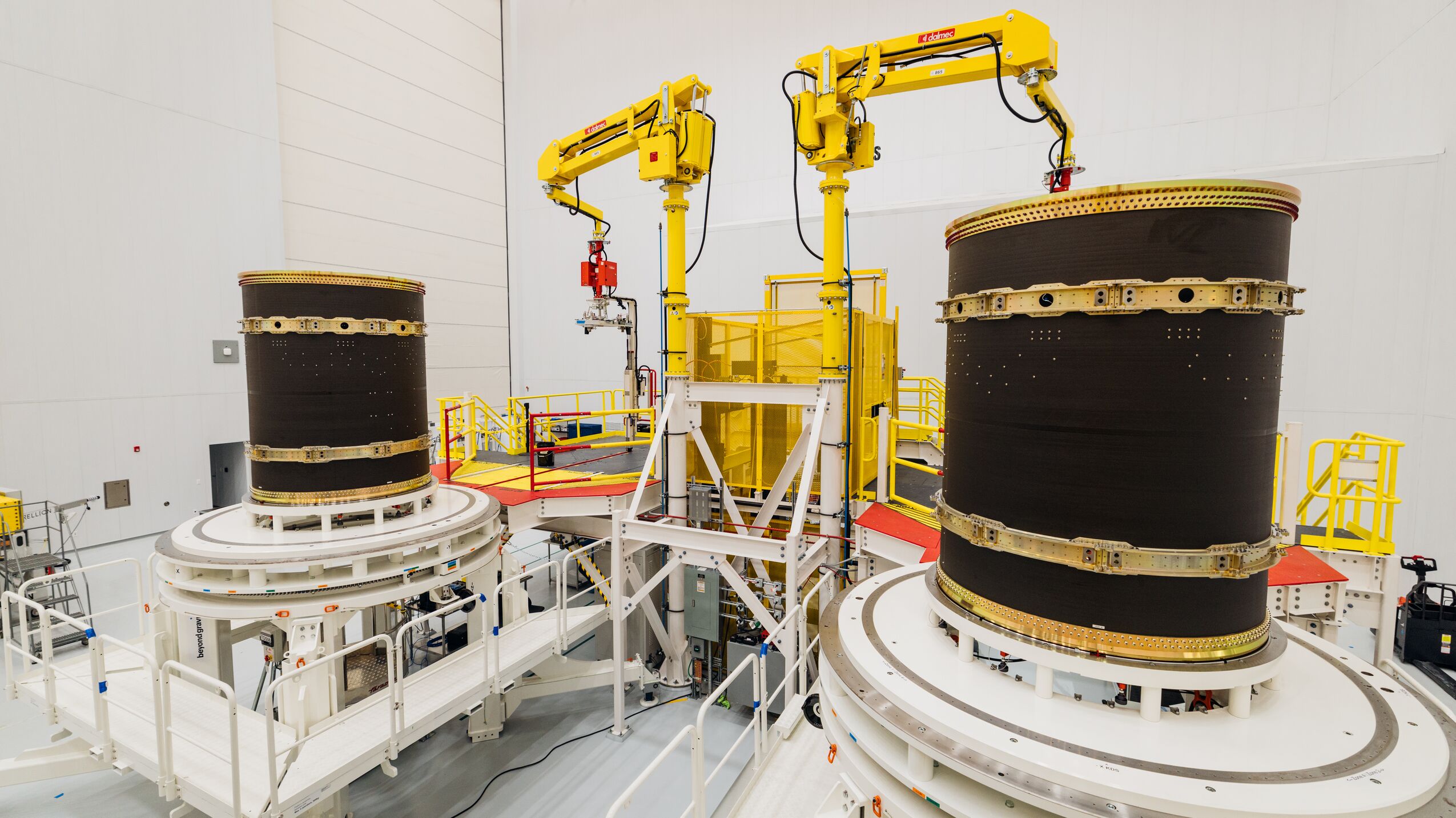 machinery and equipment inside Florida's Kuiper facility