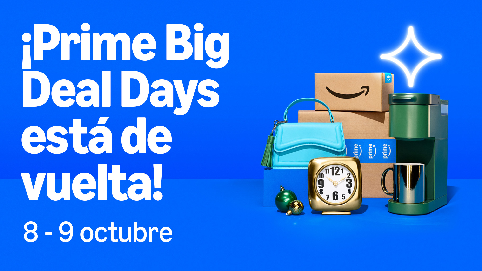 El evento Prime Big Deal Days 2024 de Amazon es del 8 al 9 de octubre. Aqui tienes 5 consejos para ahorrar en grande durante el evento