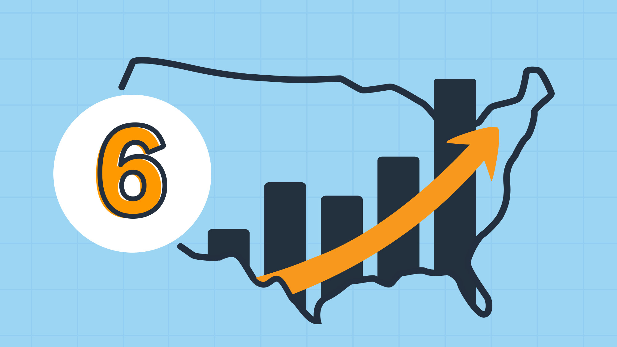 Economic Impact Report depicting rising trend