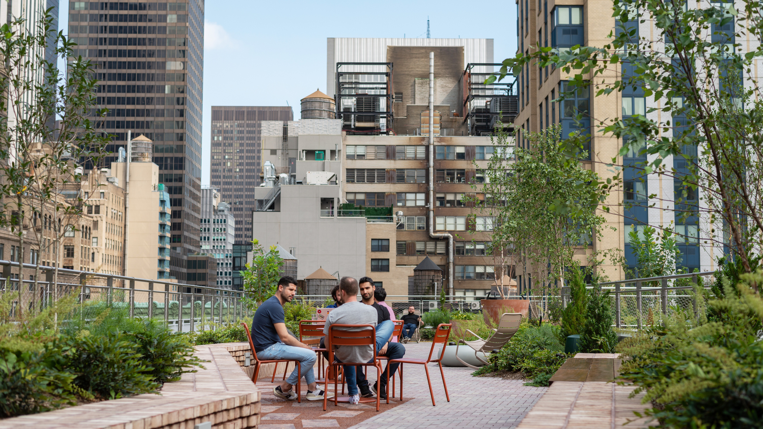 interior and exterior images from the new jfk27 office building hank in midtown manhattan