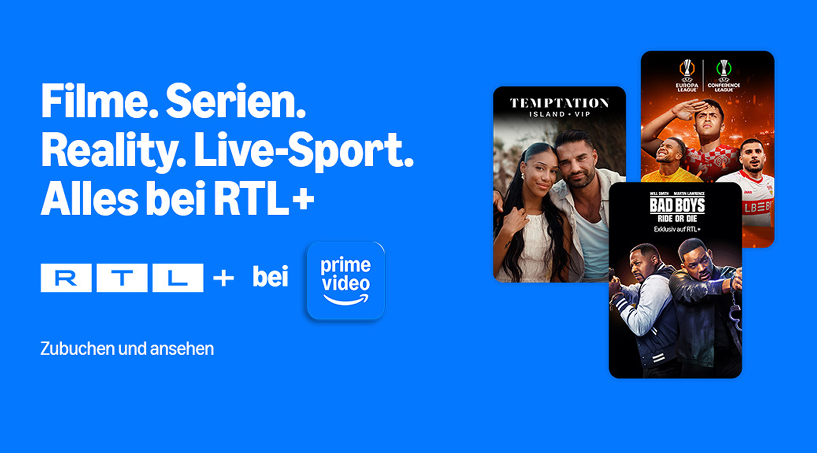 Prime Video RTL+ Zusatzkanal 