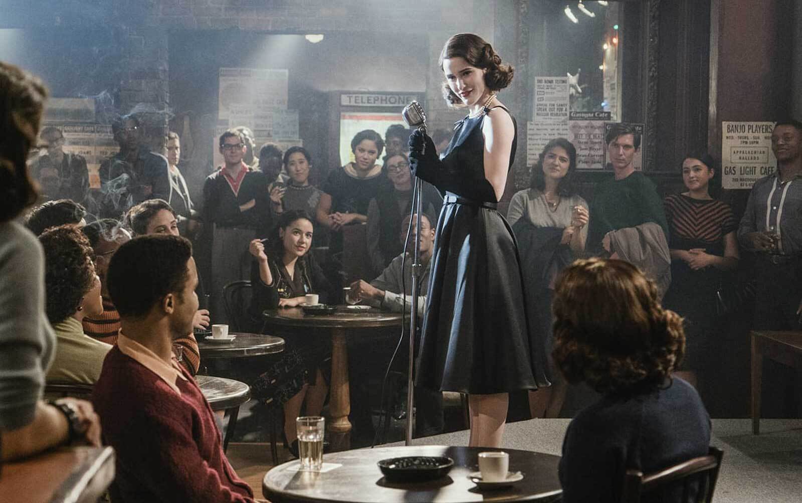 An image of The Gaslight Cafe featured in the marvelous mrs maisel