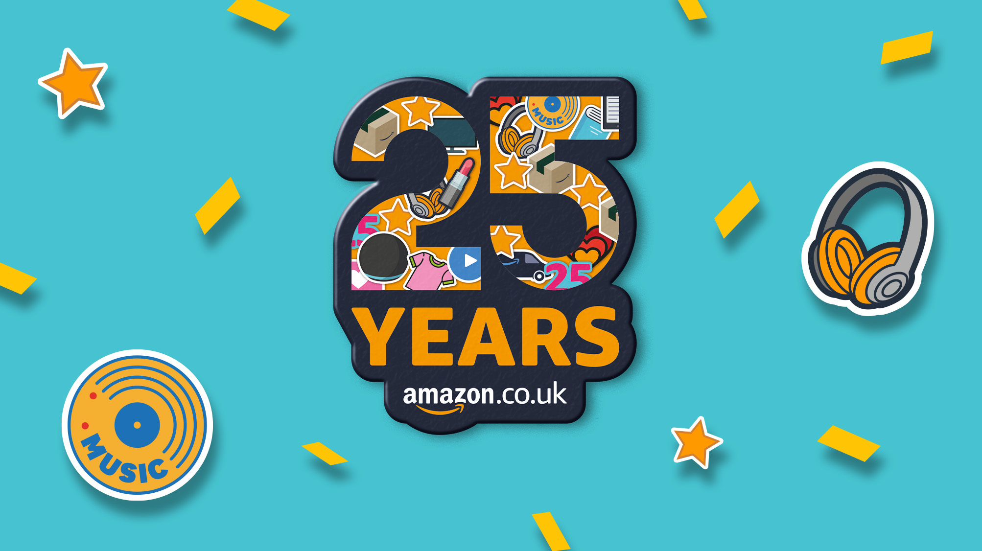 Amazon UK 25th Anniversary
